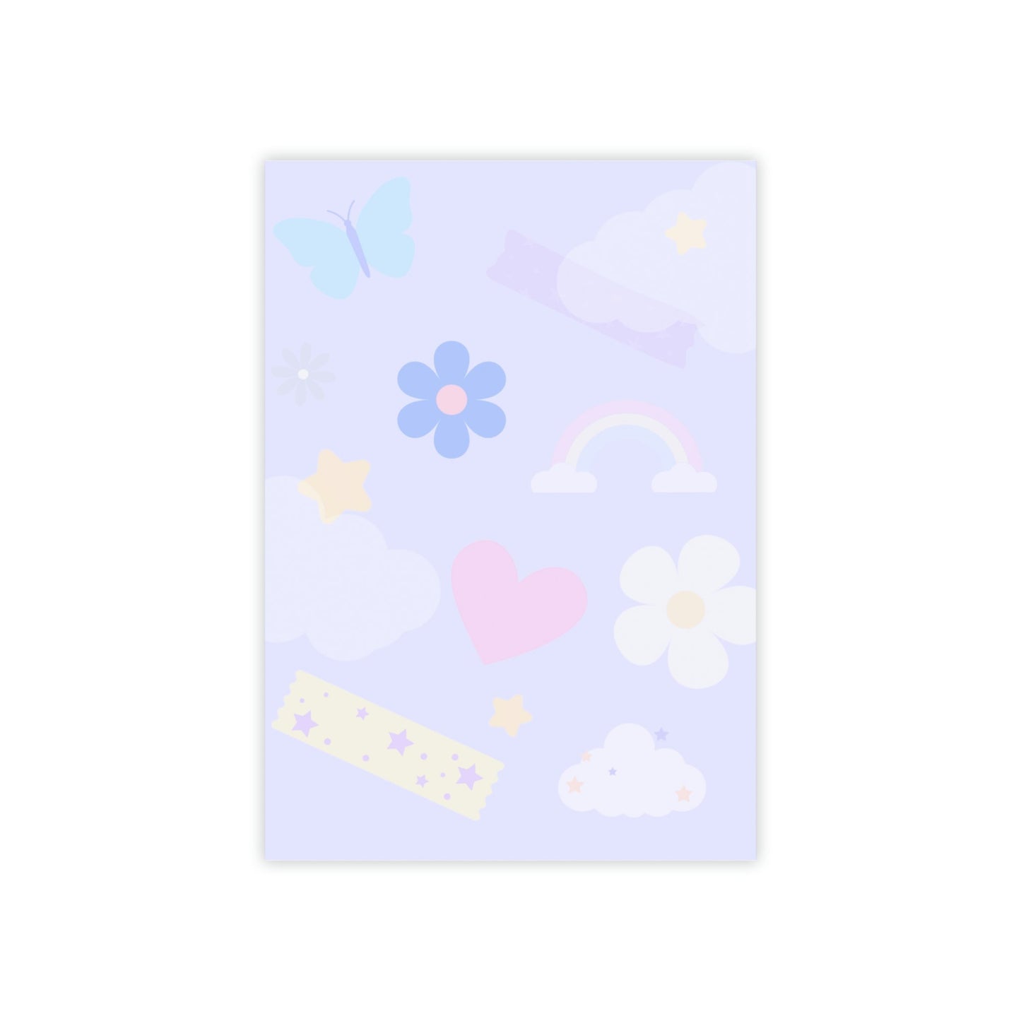 Kawaii Doodles Post-it® Note Pad Paper products Pink Sweetheart