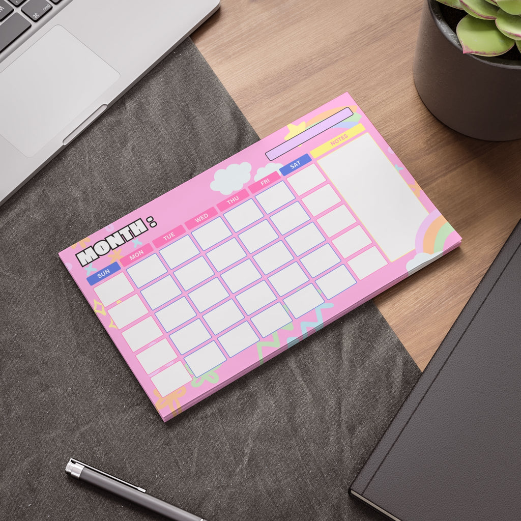 Kawaii Dreams Calendar Post-it® Note Pad Paper products Pink Sweetheart