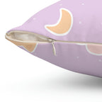 Kawaii Kitty Square Pillow Home Decor Pink Sweetheart