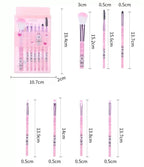 Kawaii Line Friends Makeup Brush Set Pink Sweetheart