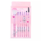 Kawaii Line Friends Makeup Brush Set Pink Sweetheart