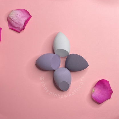 Kawaii Ombré Beauty Blender Set Makeup Sponges Pink Sweetheart