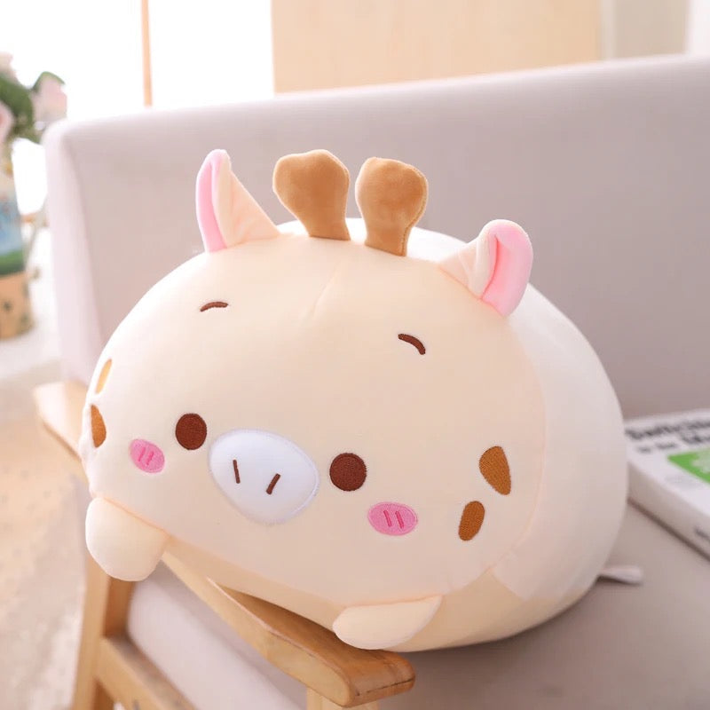 Kawaii Small Animal Plush  Pink Sweetheart