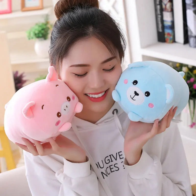 Kawaii Small Animal Plush  Pink Sweetheart