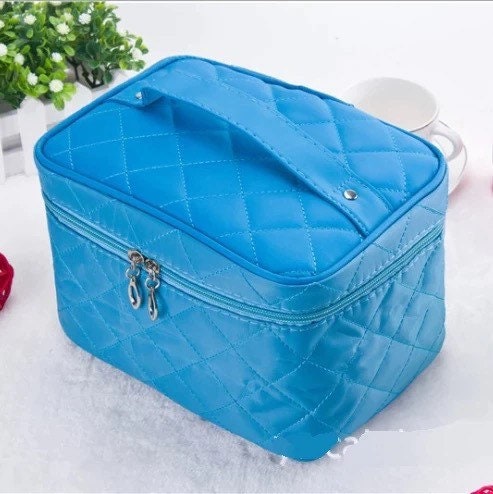 Large Plush Cosmetic Multifunction Zipper Cosmetic Bag Cosmetic & Toiletry Bags Pink Sweetheart