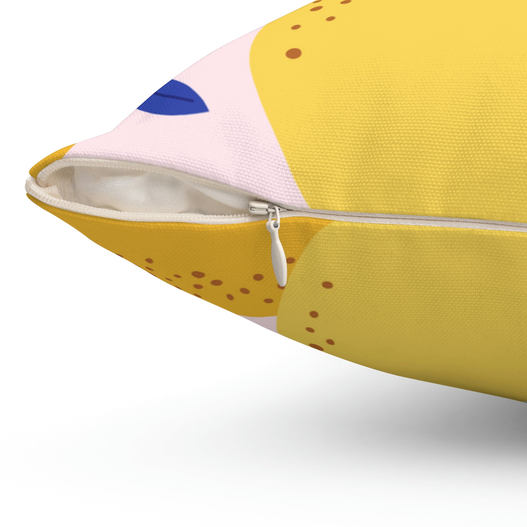 Lemon Squeeze Square Pillow Home Decor Pink Sweetheart