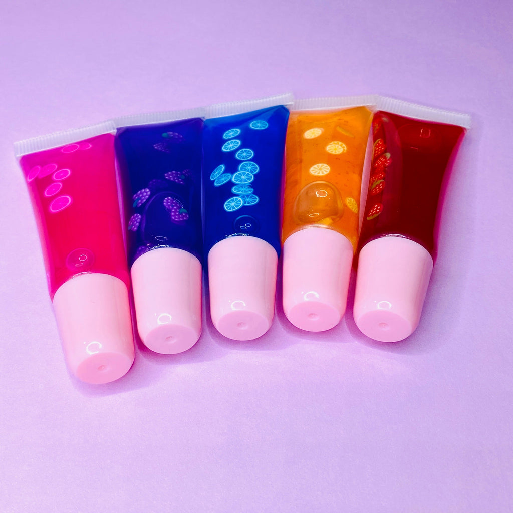 Lip Gloss Jelly Rainbow Bundle  Pink Sweetheart