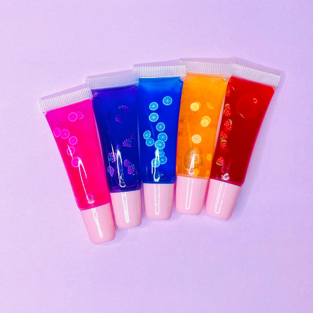 Lip Gloss Jelly Rainbow Bundle  Pink Sweetheart