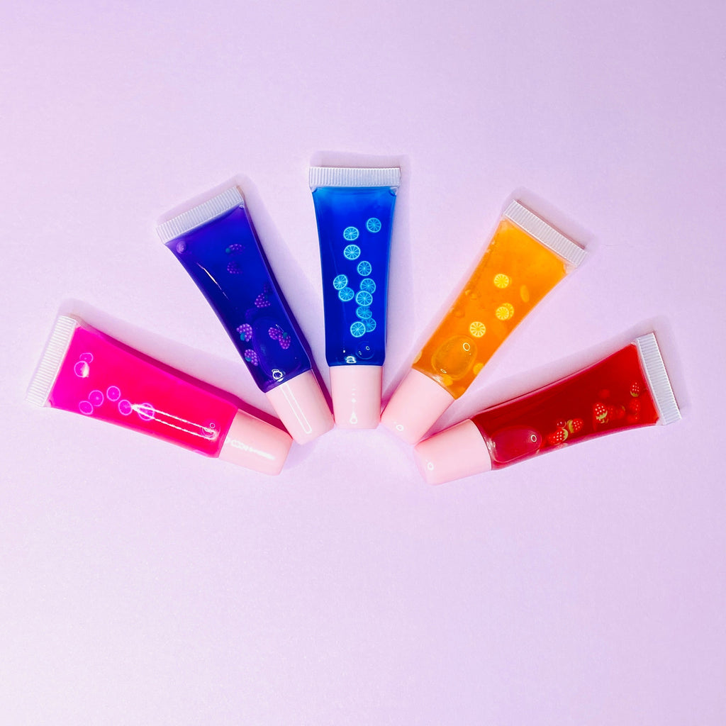 Lip Gloss Jelly Rainbow Bundle  Pink Sweetheart