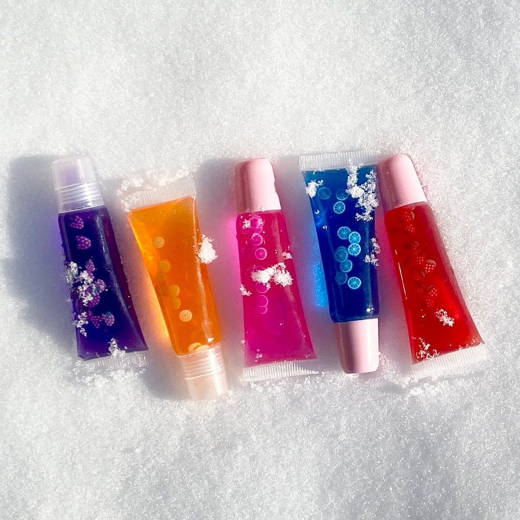 Lip Gloss Jelly Rainbow Bundle  Pink Sweetheart