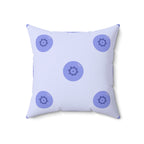 Little Blueberries Square Pillow Home Decor Pink Sweetheart