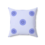 Little Blueberries Square Pillow Home Decor Pink Sweetheart