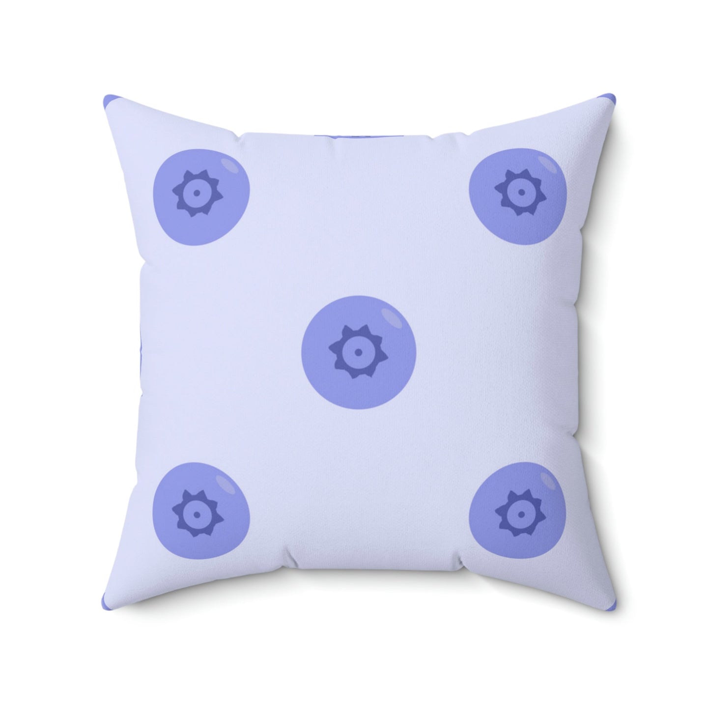 Little Blueberries Square Pillow Home Decor Pink Sweetheart
