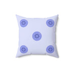 Little Blueberries Square Pillow Home Decor Pink Sweetheart