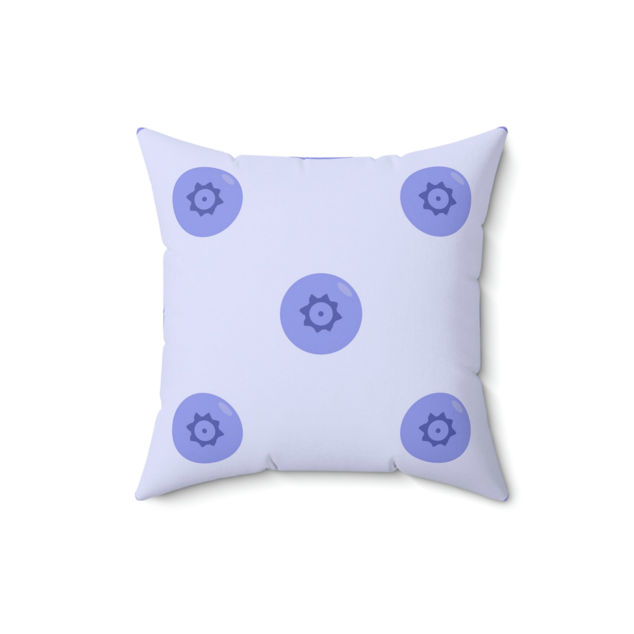 Little Blueberries Square Pillow Home Decor Pink Sweetheart