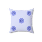 Little Blueberries Square Pillow Home Decor Pink Sweetheart