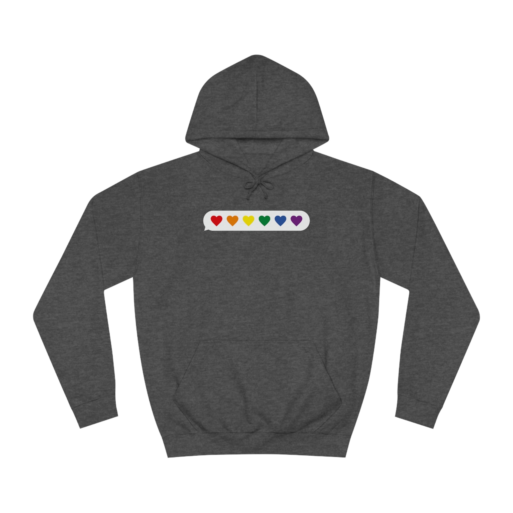 Little Love Messages Unisex Hoodie Hoodie Pink Sweetheart