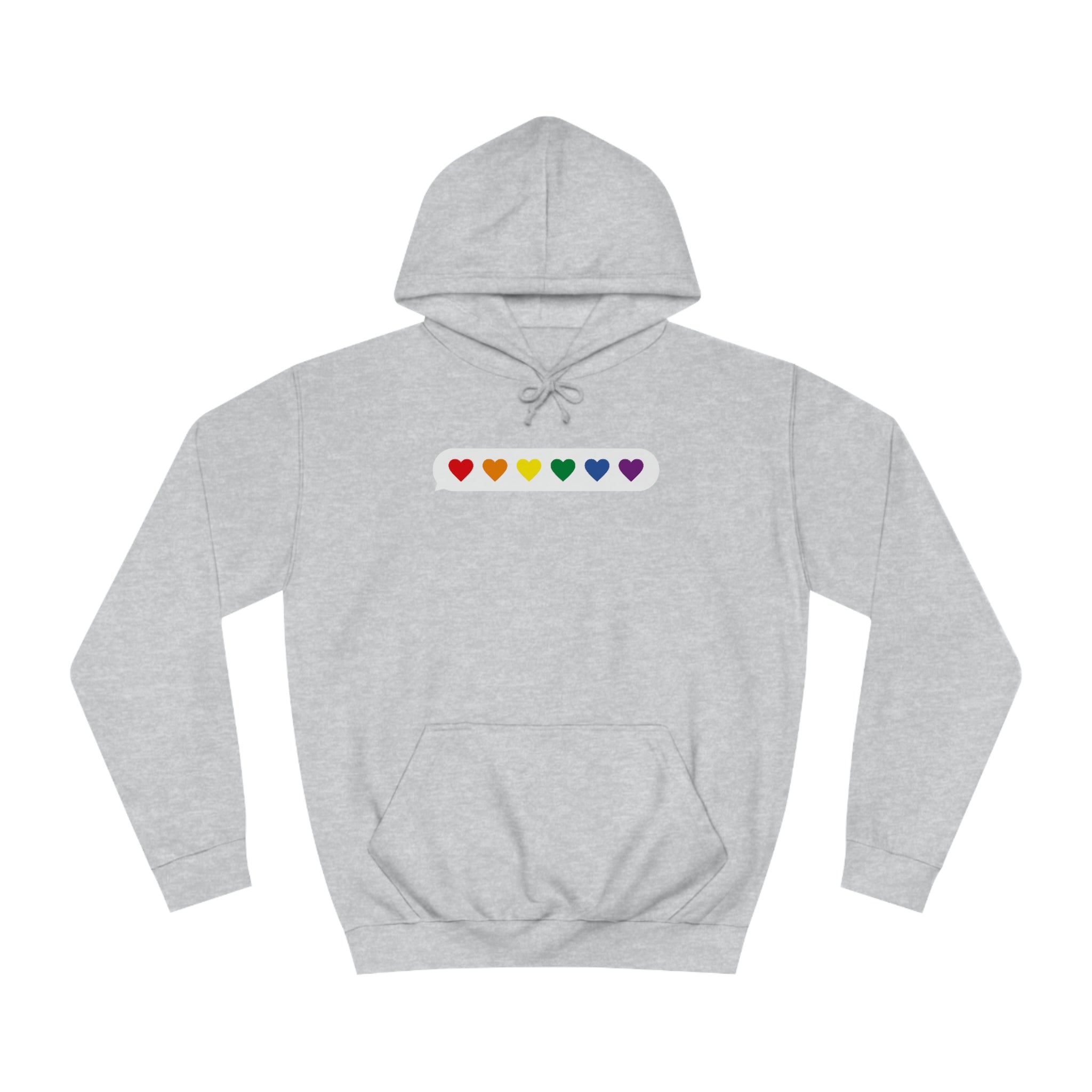 Little Love Messages Unisex Hoodie Hoodie Pink Sweetheart