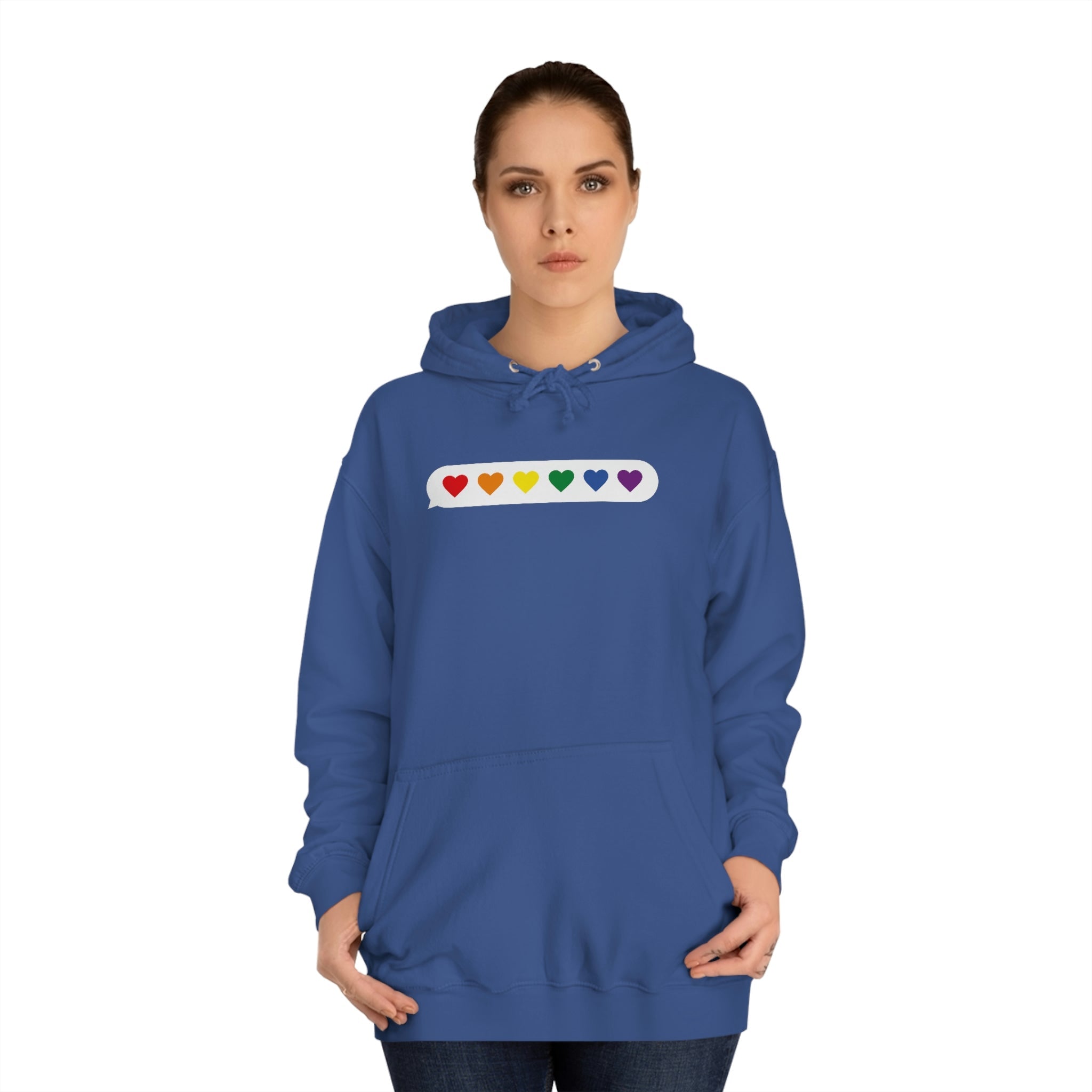 Little Love Messages Unisex Hoodie Hoodie Pink Sweetheart