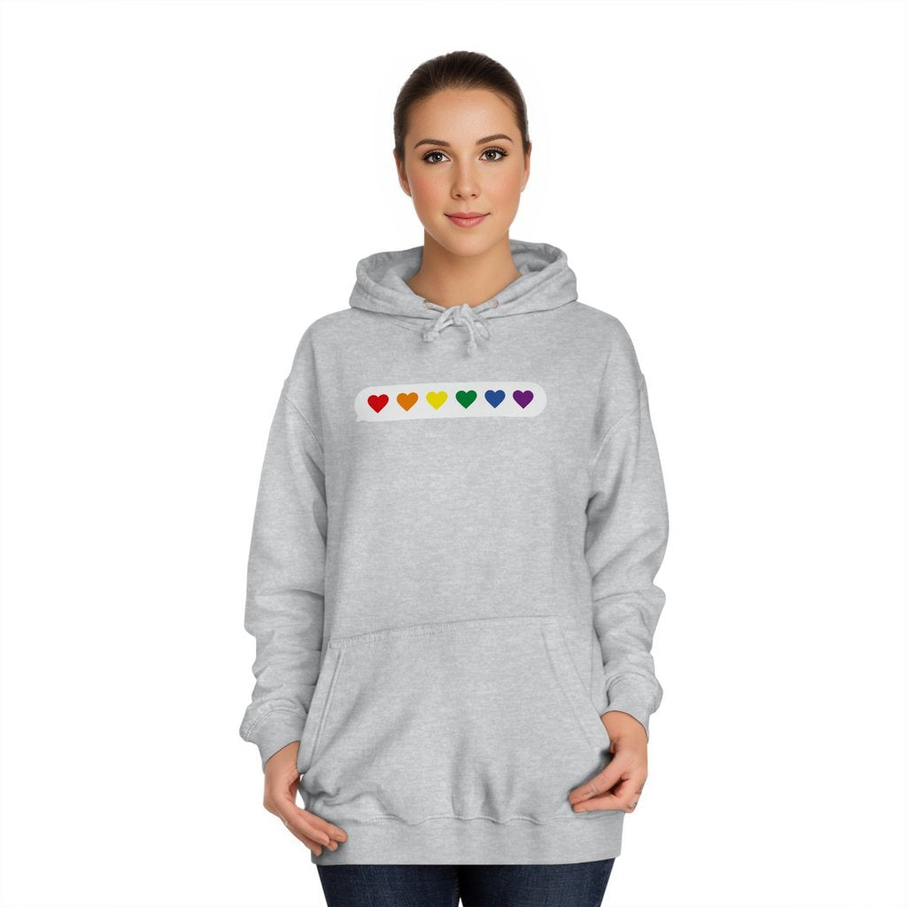 Little Love Messages Unisex Hoodie Hoodie Pink Sweetheart