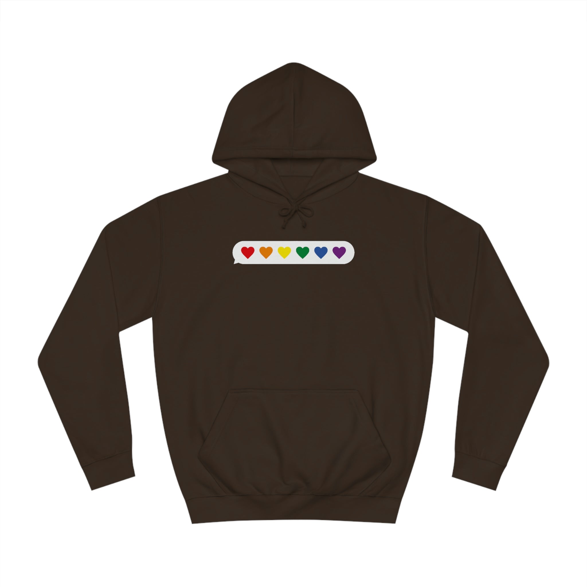 Little Love Messages Unisex Hoodie Hoodie Pink Sweetheart