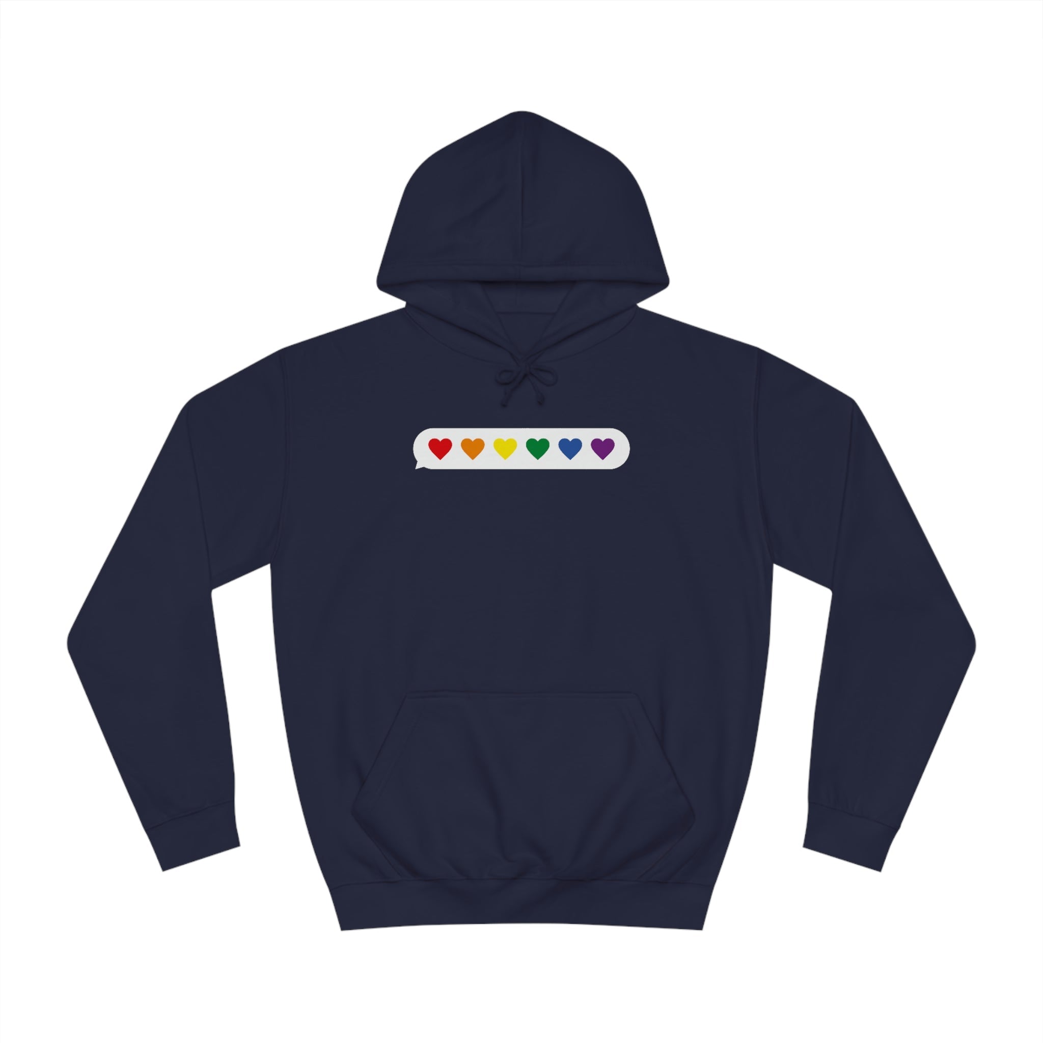 Little Love Messages Unisex Hoodie Hoodie Pink Sweetheart