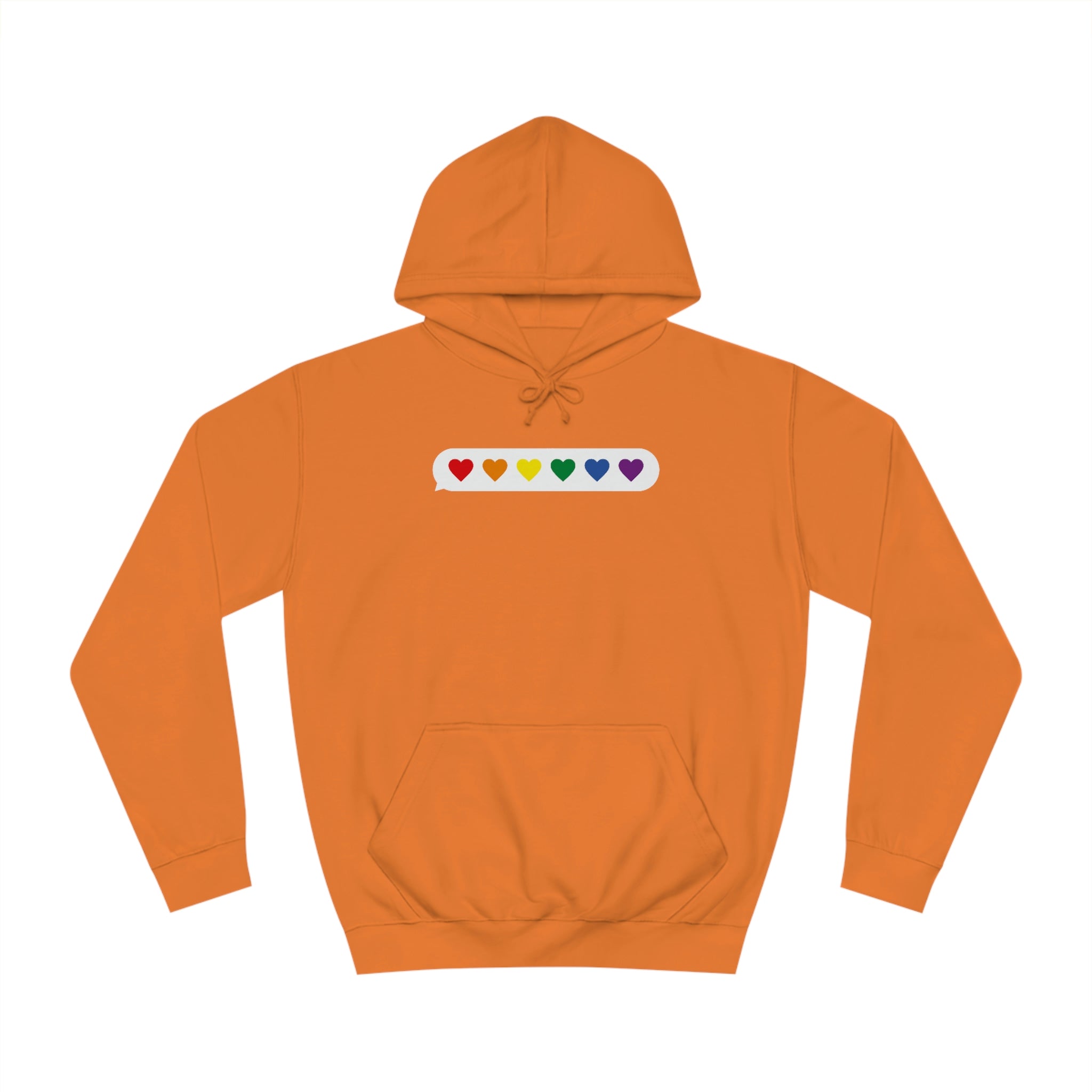 Little Love Messages Unisex Hoodie Hoodie Pink Sweetheart