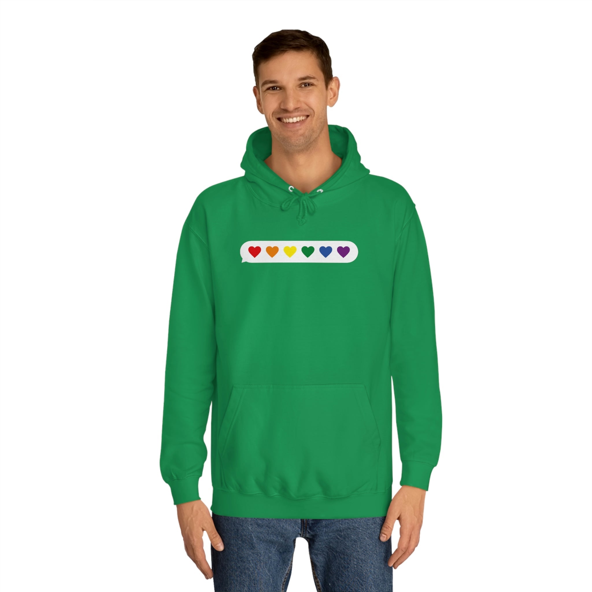 Little Love Messages Unisex Hoodie Hoodie Pink Sweetheart