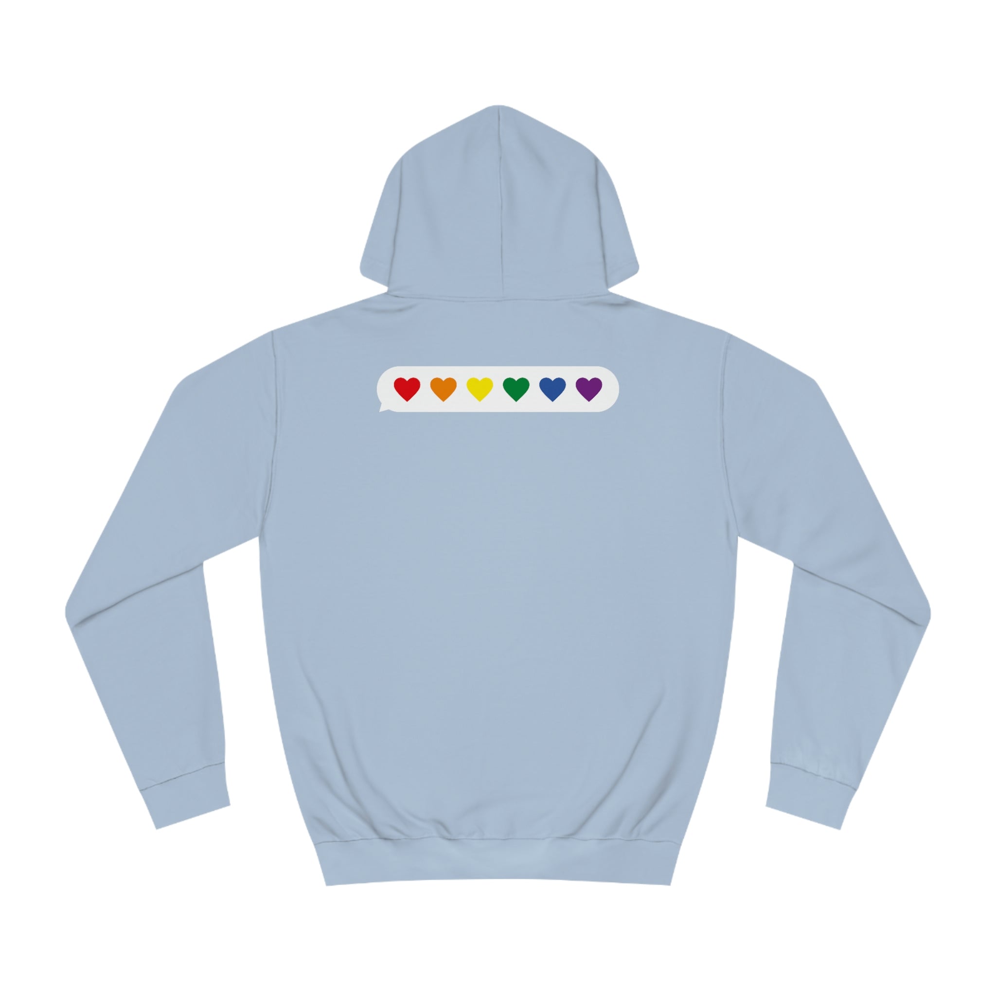 Little Love Messages Unisex Hoodie Hoodie Pink Sweetheart