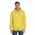 Little Love Messages Unisex Hoodie Hoodie Pink Sweetheart
