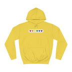 Little Love Messages Unisex Hoodie Hoodie Pink Sweetheart