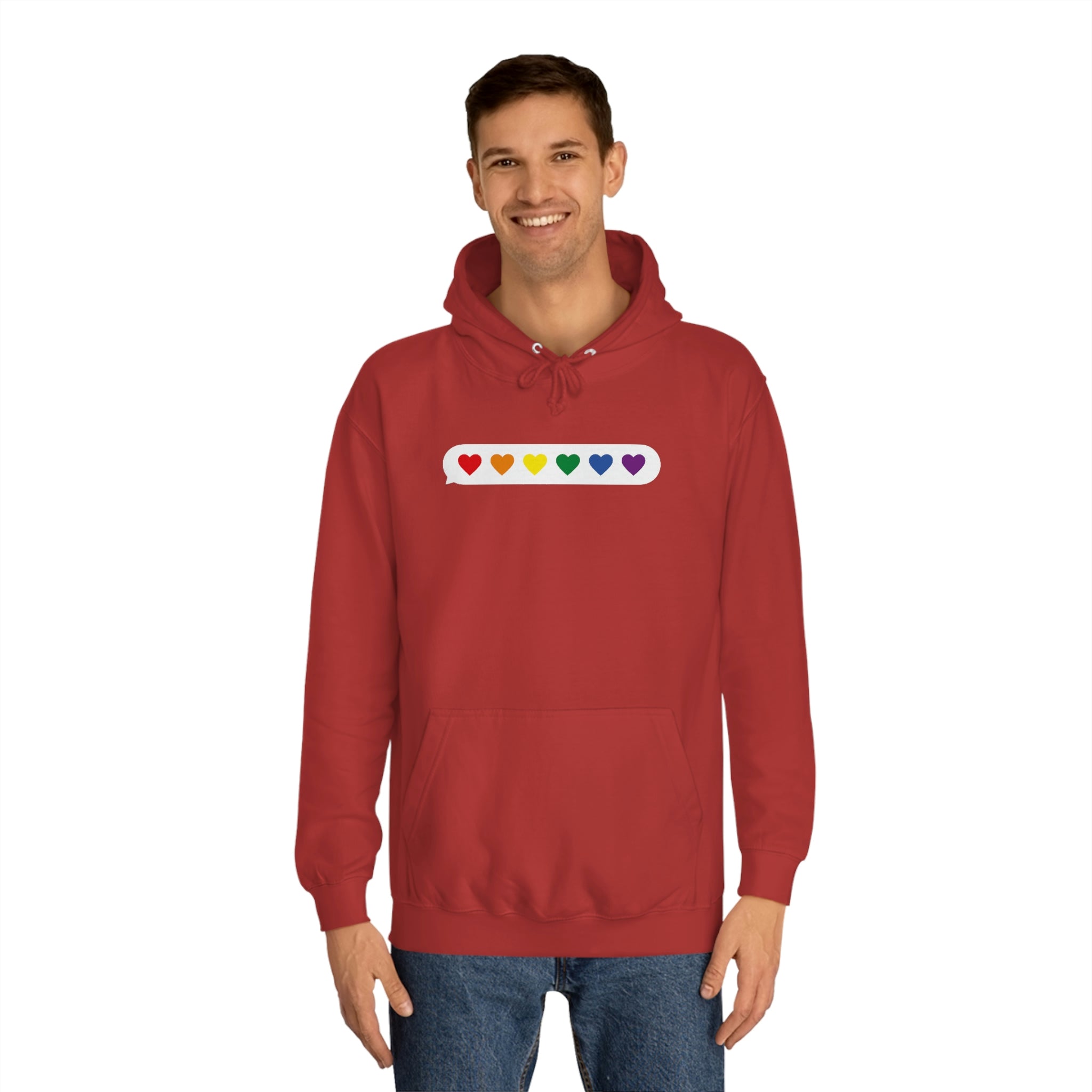 Little Love Messages Unisex Hoodie Hoodie Pink Sweetheart