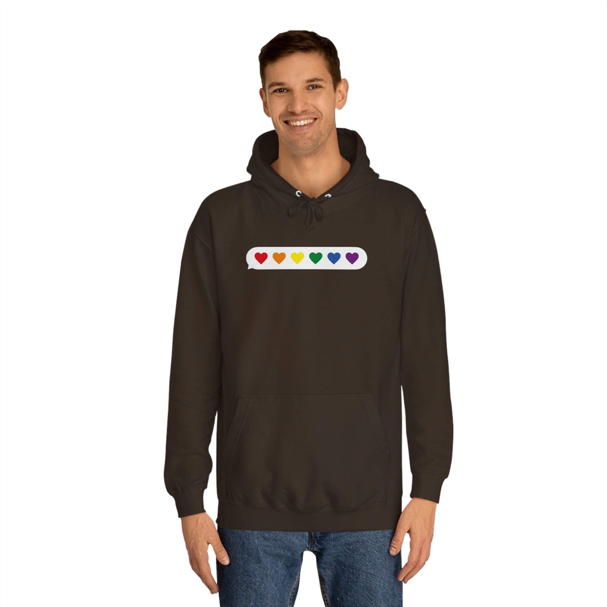 Little Love Messages Unisex Hoodie Hoodie Pink Sweetheart
