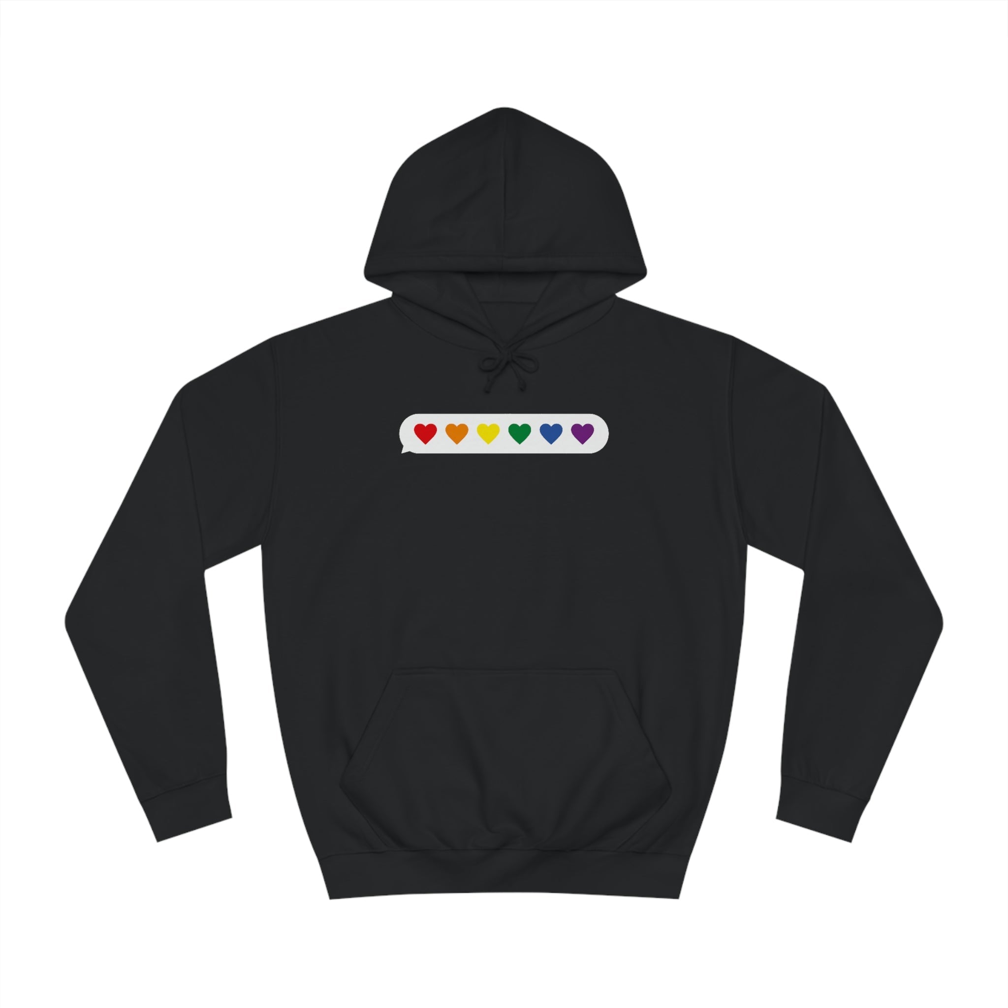 Little Love Messages Unisex Hoodie Hoodie Pink Sweetheart