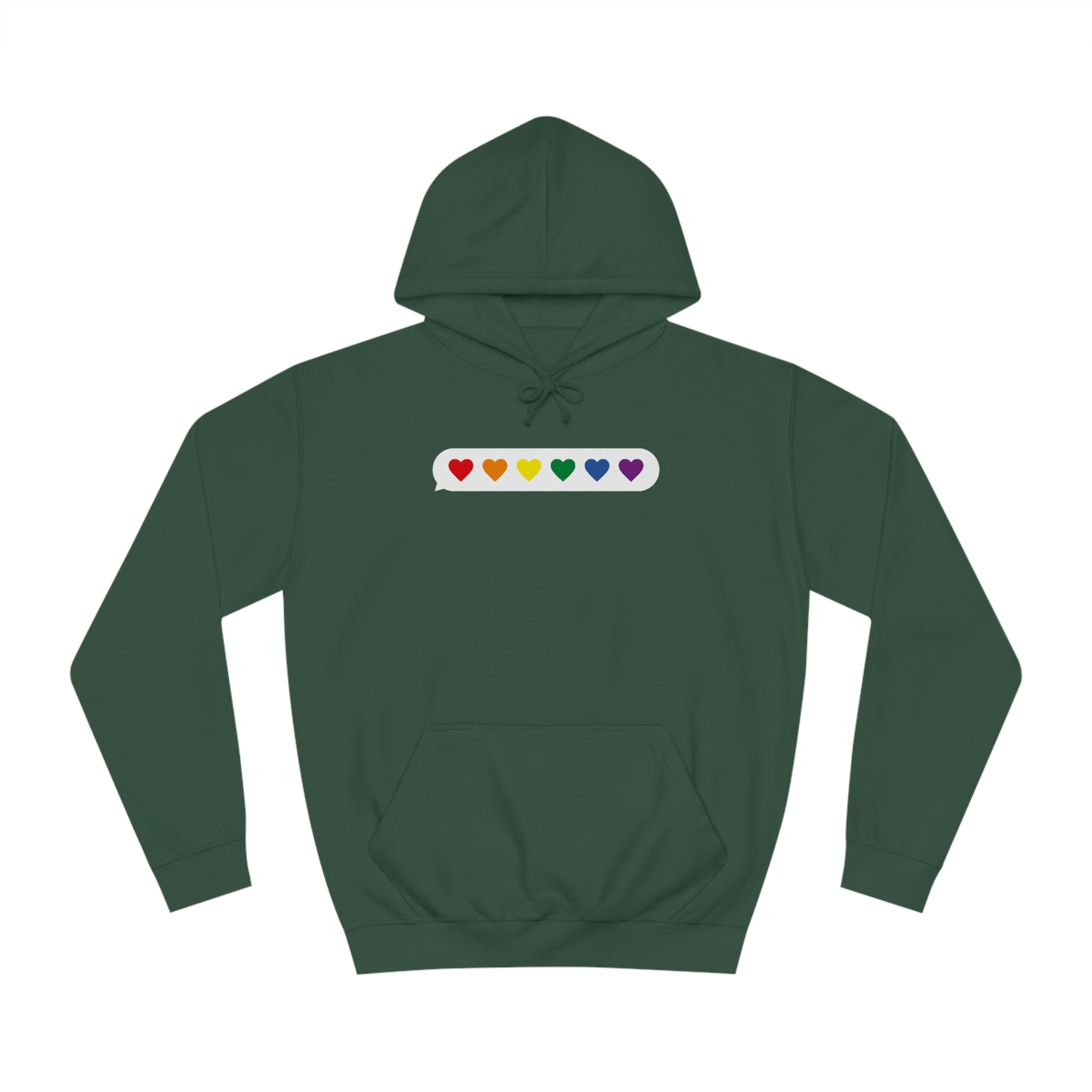 Little Love Messages Unisex Hoodie Hoodie Pink Sweetheart