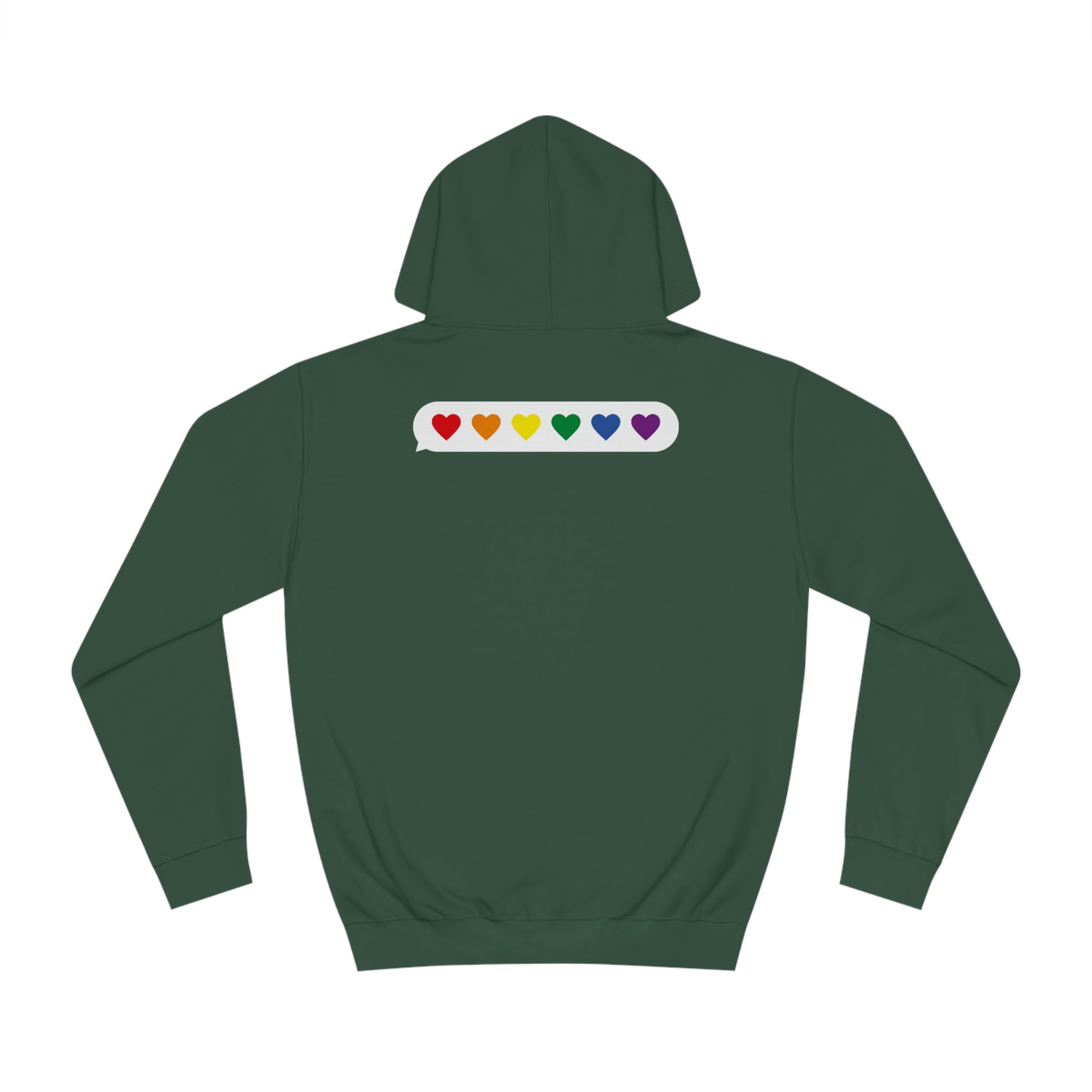 Little Love Messages Unisex Hoodie Hoodie Pink Sweetheart