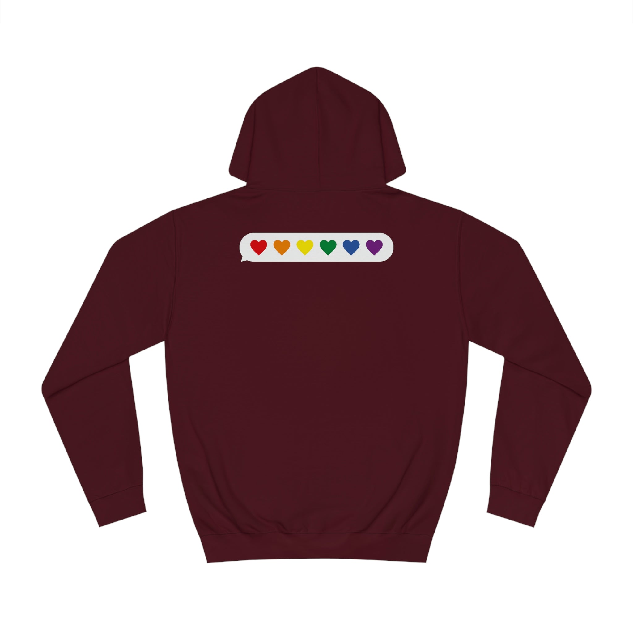 Little Love Messages Unisex Hoodie Hoodie Pink Sweetheart
