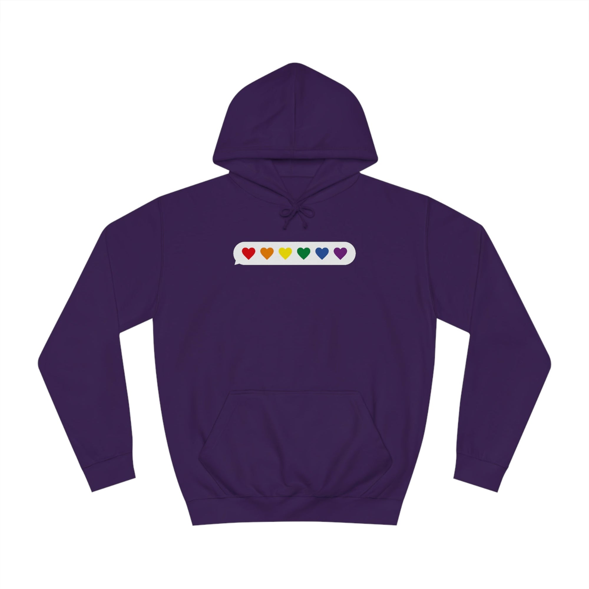 Little Love Messages Unisex Hoodie Hoodie Pink Sweetheart