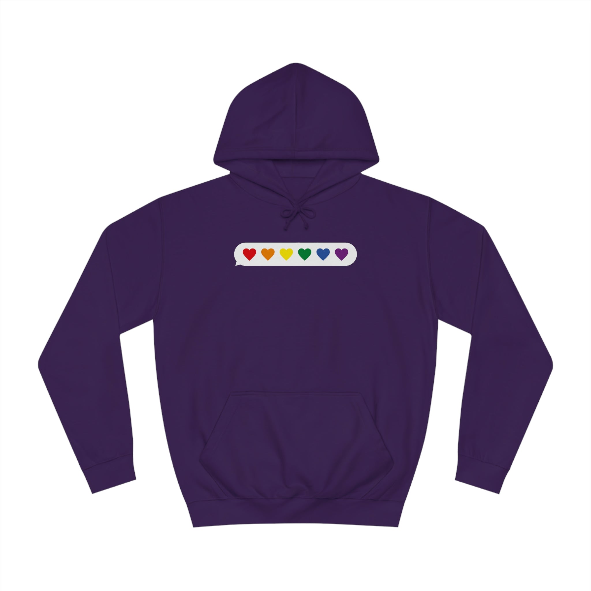 Little Love Messages Unisex Hoodie Hoodie Pink Sweetheart