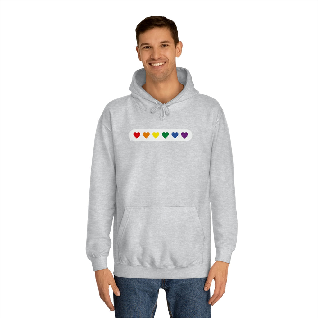 Little Love Messages Unisex Hoodie Hoodie Pink Sweetheart