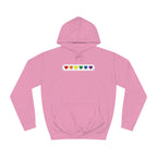Little Love Messages Unisex Hoodie Hoodie Pink Sweetheart