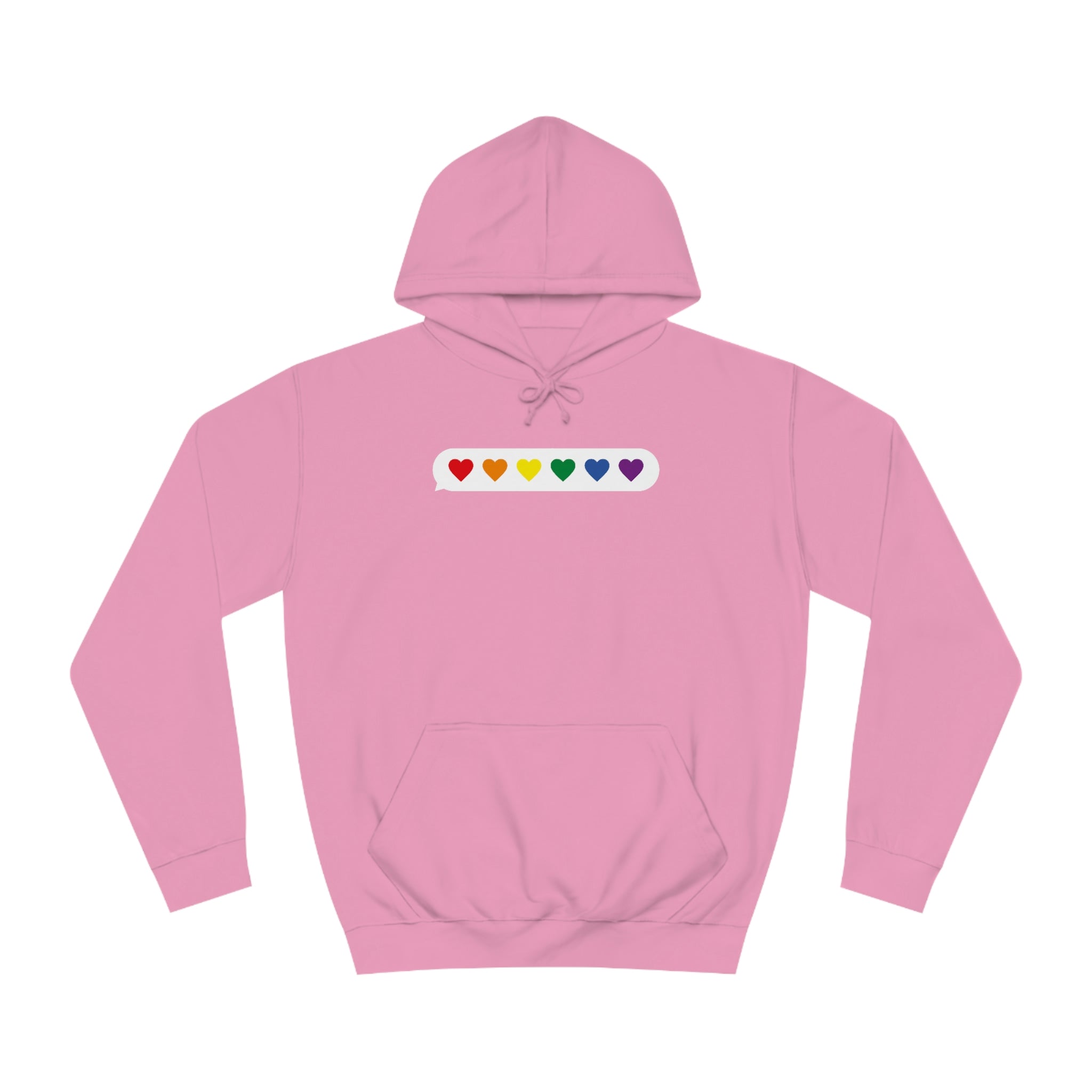Little Love Messages Unisex Hoodie Hoodie Pink Sweetheart