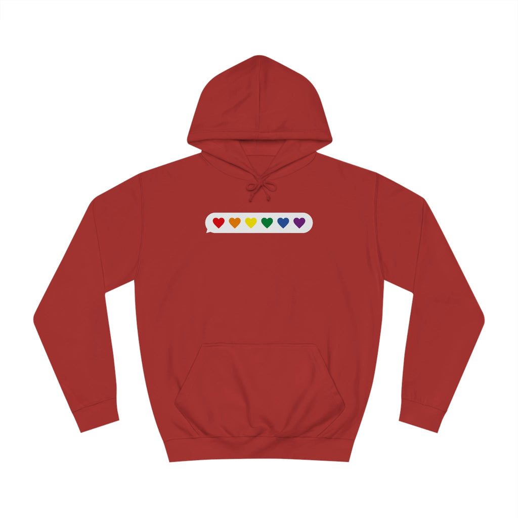 Little Love Messages Unisex Hoodie Hoodie Pink Sweetheart