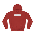 Little Love Messages Unisex Hoodie Hoodie Pink Sweetheart