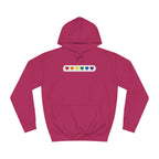 Little Love Messages Unisex Hoodie Hoodie Pink Sweetheart
