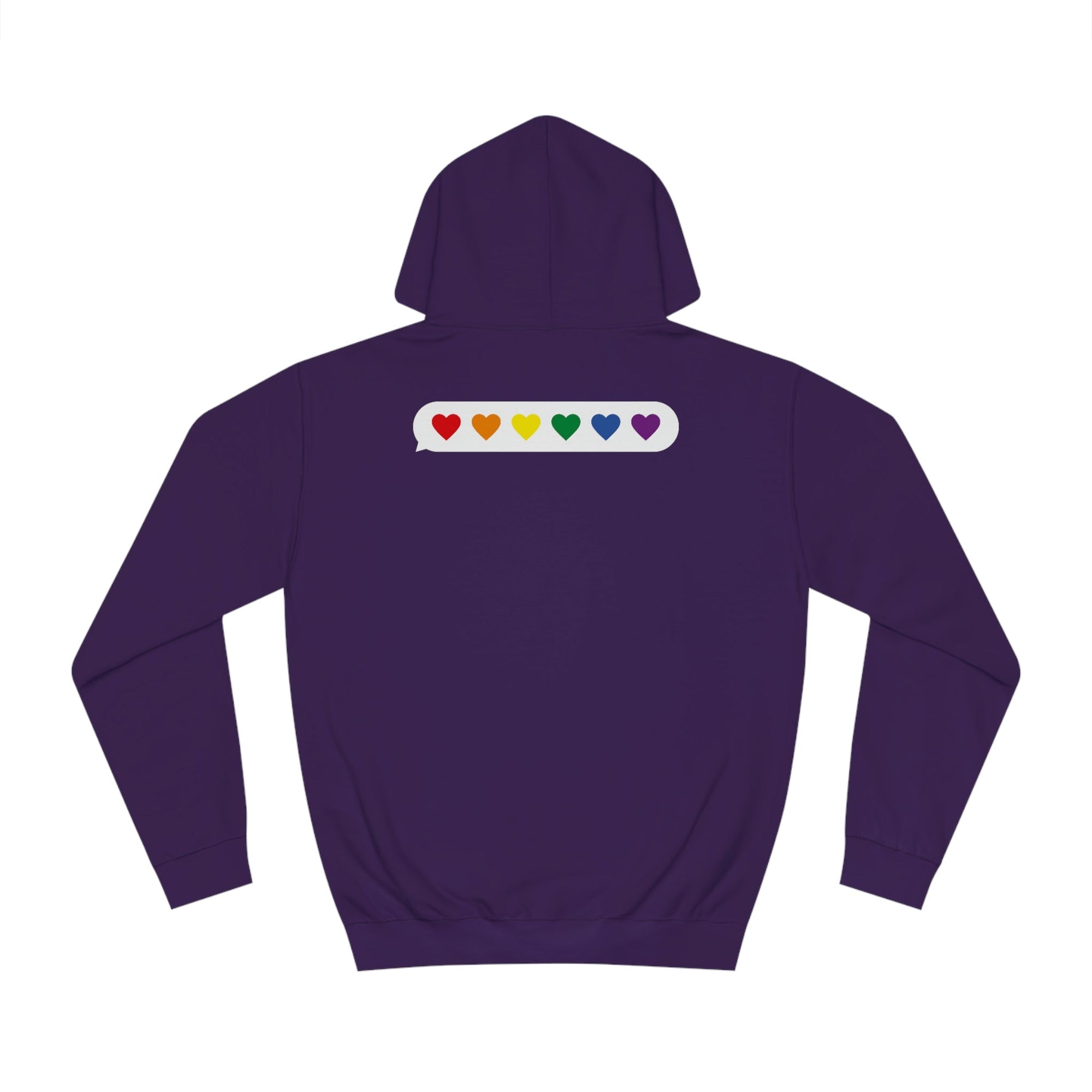 Little Love Messages Unisex Hoodie Hoodie Pink Sweetheart