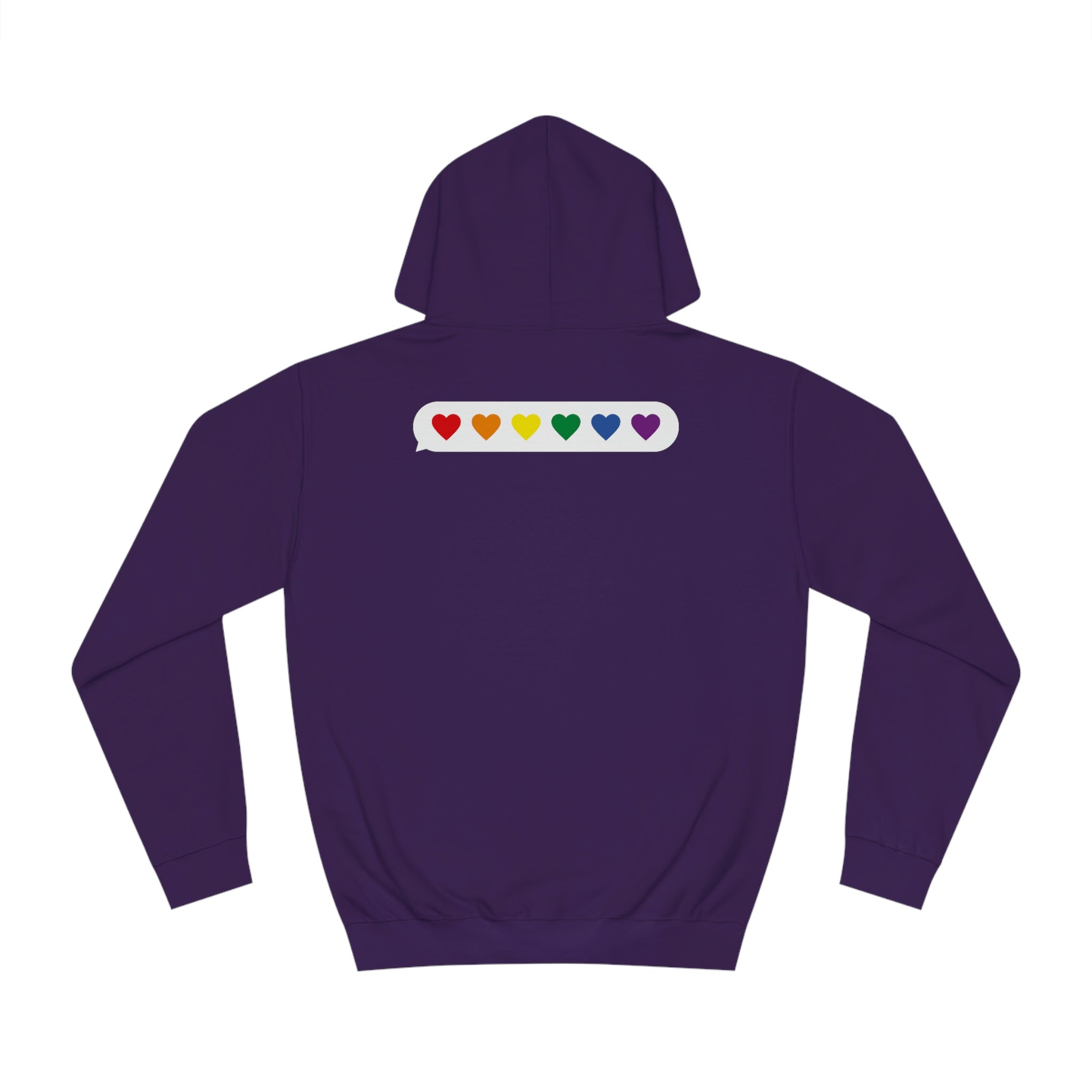 Little Love Messages Unisex Hoodie Hoodie Pink Sweetheart