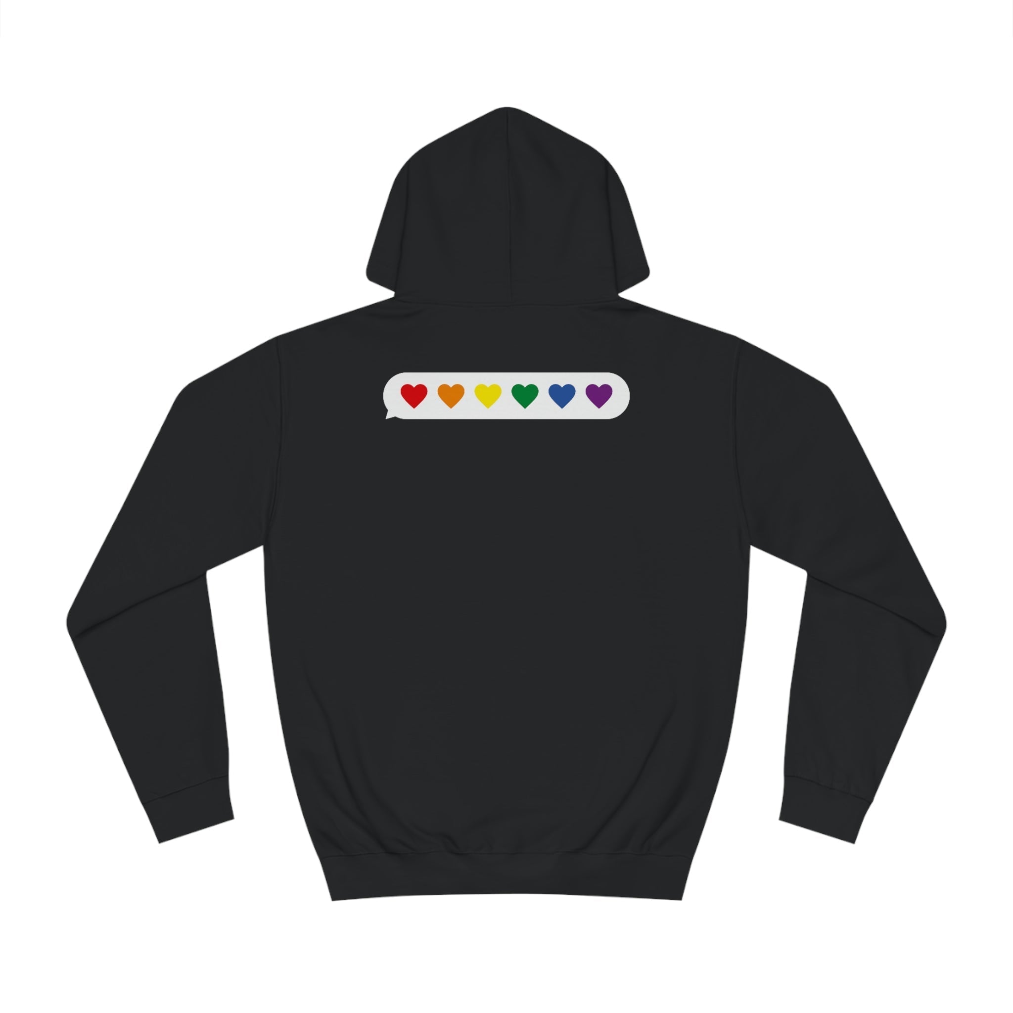 Little Love Messages Unisex Hoodie Hoodie Pink Sweetheart