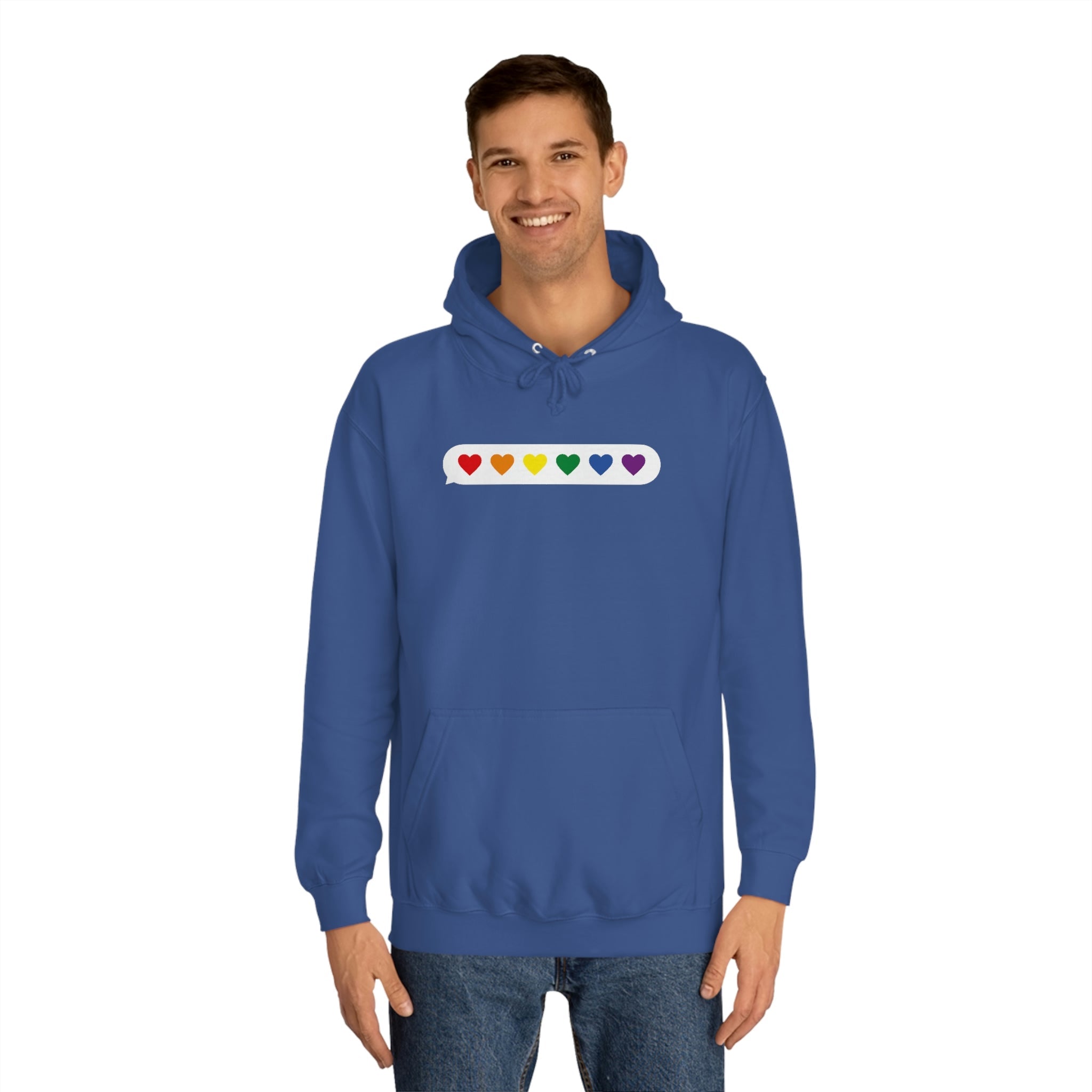 Little Love Messages Unisex Hoodie Hoodie Pink Sweetheart