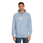 Little Love Messages Unisex Hoodie Hoodie Pink Sweetheart
